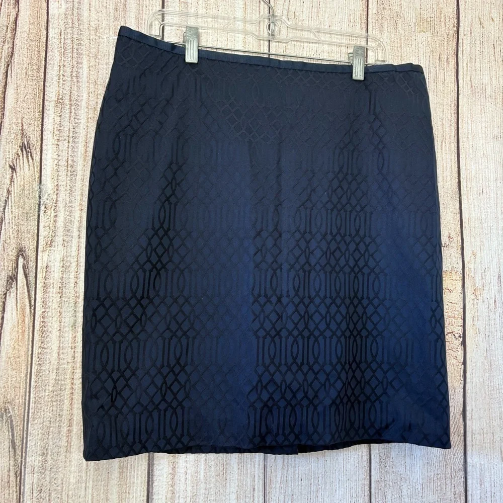 J.McLaughlin Womens Pencil skirt navy size 14